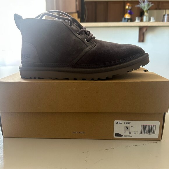 Purple Ugg Lace Up Boots - Picture 1 of 4